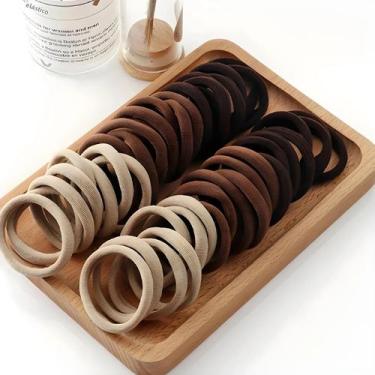 Imagem de Conjunto De Laços De Cabelo Elásticos Macios Para Meninas 20 50 100pcs