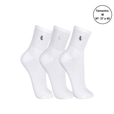 Imagem de Kit 3 Pares Meias Lupo Cano Médio Unissex 03148