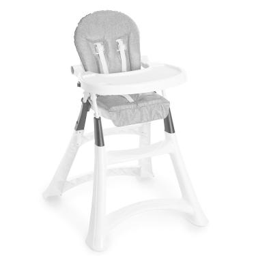 Imagem de Cadeira de Bebê para Alimentação Alta Premium 5070 Galzerano Grafite