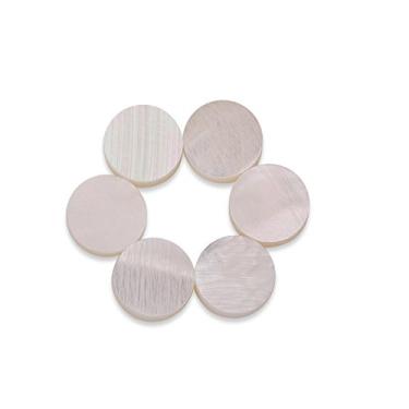 Imagem de RiToEasysports Fretboard 6mm Branco Pérola Inlay Marcadores de Pontos para Guitarra Fretboard Decoração Se Encaixa para Guitarristas, Jogadores de Ukulele, Amantes de Bandolim 12pcsset (12 peças