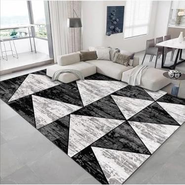 Imagem de Tapete sala antiderrapente antialergico Belga 138 aveludado nao solta pelo indiano 1,00x1,50