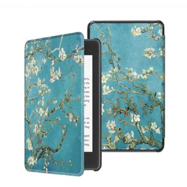 Imagem de Akacy Capa com padrão pintado de 6 polegadas para Kindle (8ª geração, modelo: SY69JL, lançado em 2016) com função automática de despertar/dormir/à prova d'água (31)