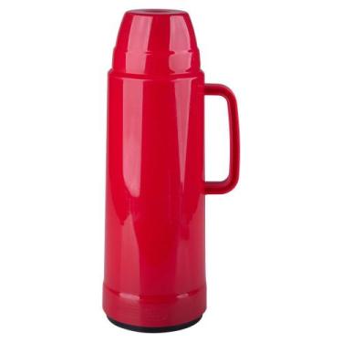 Imagem de Garrafa Térmica Mor Use GT Vermelha 1L, UNICA