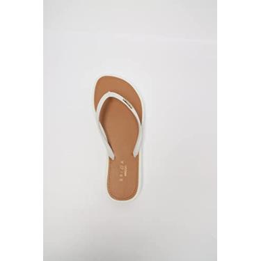Imagem de Chinelo De Dedo Branco Brizza Arezzo