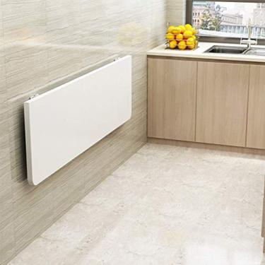 Imagem de QIMO Mesa dobrável de parede com folhas caídas, mesa de trabalho pesado, mesa de jantar, mesa de computador, mesa de mesa