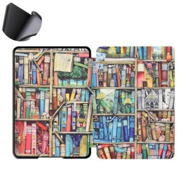 Imagem de Yzlvigrous Capa para Kindle Paperwhite 12th/Coloroft Signature Edition 1ª Geração 2024, Tampa Traseira de TPU Macia de 7 Polegadas com Sono/despertar Automático, Modelo: SA569P/SA568B/SA59CP