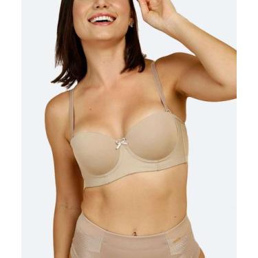 Imagem de Sutiã Multifuncional Top Corpete Marisa-08084, Bege, 46