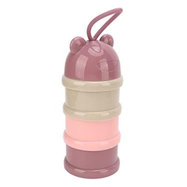 Imagem de Zerodis Distribuidor de Leite Em pó para Bebês de 3 Camadas Produtos para Maternidade para Bebês Produtos de Alimentação Leite Em pó Em Recipiente de Em Armazenamento Multiuso para e (#12)