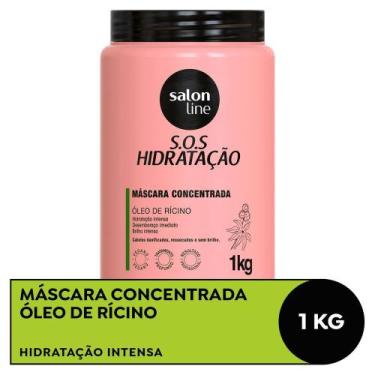 Imagem de Máscara SOS Hidratação Óleo de Rícino Salon Line 1kg