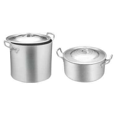 Imagem de Genérico, Panela Caldeirao e Caçarola Grande Industrial Aluminio 2un