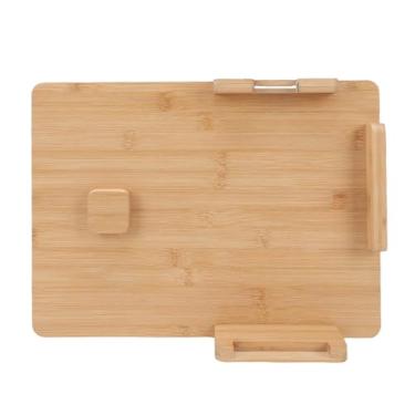 Imagem de Brrnoo Tábua de Corte Com Uma Mão, Design Antiderrapante de Madeira de Bambu Com Pregos de Aço Inoxidável para Proteção de Alimentos, Ideal para Independência de Cozinha e Assistência