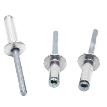 Imagem de Acessórios de rebite versáteis rebites cegos rebites de alumínio à prova d'água rebites de extremidade fechada vários tamanhos e kits ideais para consertos de automóveis e móveis DIY e fixadores de