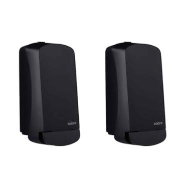 Imagem de Kit com 2 Dispenser para Sabonete Espuma 800ml com Reservatório - Preto