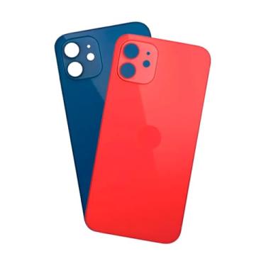 Imagem de Tampa Traseira De Vidro Para iPhone 12 Premium (Azul)
