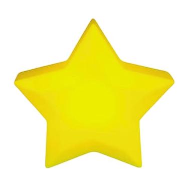 Imagem de Luminária de Mesa Estrela Amarela Decoração Quarto Infantil