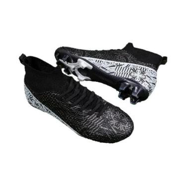 Imagem de Chuteiras De Futebol Para Meninos, Sapatos De Futebol De Cano Alto Par