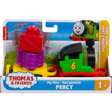 Imagem de Thomas e friends meu primeiro trem de empurrar percy push along - matt