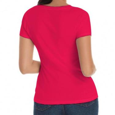 Imagem de Camiseta Feminina Gola Redonda Basic Sport  - Polo Match, G, Rosa