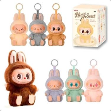 Imagem de Lububu Pelúcia Chaveiro Surpresa Sentado Tiktok Colecionável