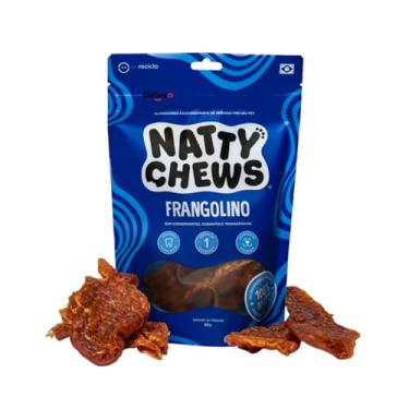 Imagem de Petisco Frangolino Natty Chews Sassami de Frango Para Cães e Gatos - 80gr