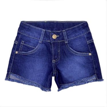 Imagem de Shorts Look Jeans Barra Desfiada Jeans - 12 - UNICA-Unissex