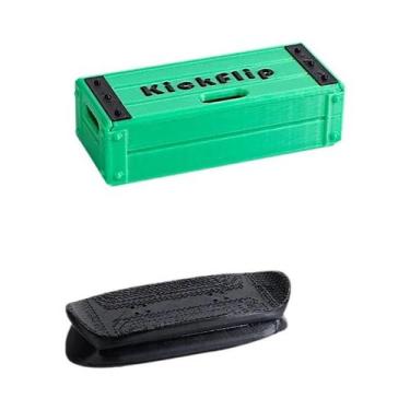 Imagem de Mini Skateboard Magnético Brinquedo De Impressão 3D Kickflip Aliviador