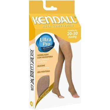 Imagem de Meia 7/8 Alta Compressão Sem Ponteira 20-30 Mmhg Kendall - Unissex , M