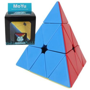 Imagem de Cubo Magico Pyraminx Pirâmide Triângulo Profissional 3x3x3 - Moyu
