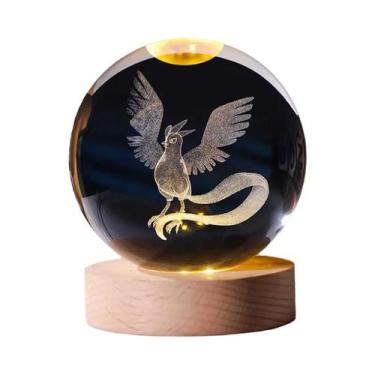 Imagem de Luz Noturna Em Cristal 3D Com Figuras De Pokémon, Brinquedos Blastoise