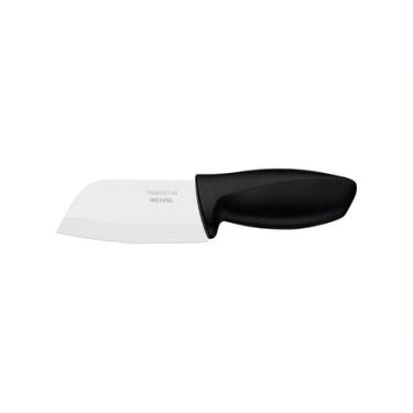 Imagem de Faca Santoku Inox 5 Plenus Preto Tramontina