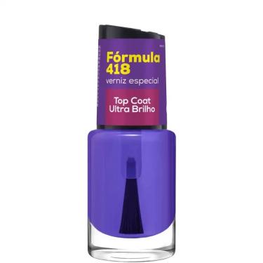 Imagem de Esmalte Top Coat Ultra Brilho Cora 10ML