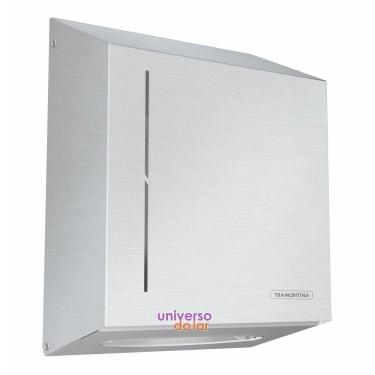 Imagem de Dispenser Para Papel Toalha Tramontina Em Aço Inox Com Acabamento Scotch Brite Aço Inox