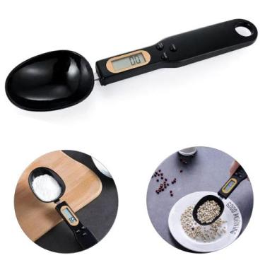 Imagem de Colher Medidora Digital 500g Alta Precisão Cozinha e Receitas SF505 - 
