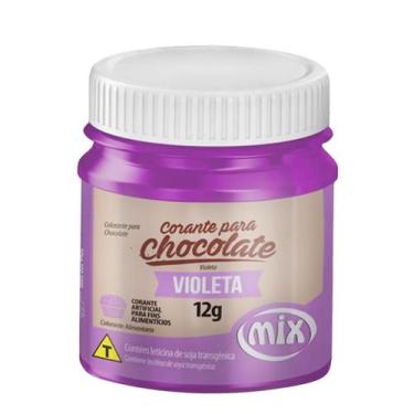 Imagem de Corante em Gel para Chocolate Violeta Mix 12g - Duas Rodas