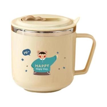 Imagem de Caneca Térmica De Aço Inoxidável Para Crianças Com Design De Capivara,