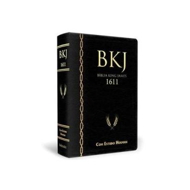 Imagem de BÍBLIA BKJ FIEL 1611 COM ESTUDO HOLMAN CAPA PRETA 7ª EDIÇÃO - BV Books