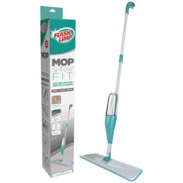 Imagem de Mop Spray Fit Microfibra Flash Limp 365ml Verde - FLASHLIMP