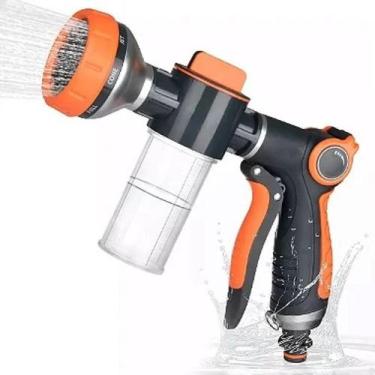 Imagem de Pistola Pulverizadora Água Multifunção Reservatório Sabão - Lorben