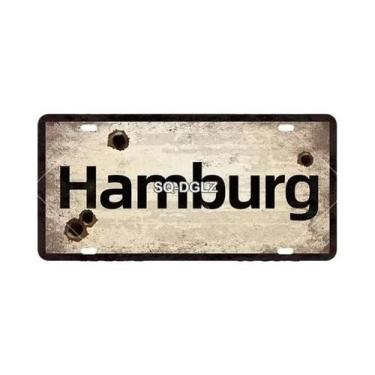 Imagem de Placa De Metal Vintage De Berlim, Decoração Retro Para Loja, Bar, Pare