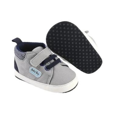 Imagem de Sapatos Para Bebês De 0 a 1 Ano, Solado Macio, Lona, Estilo Casual Par