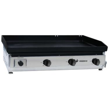 Imagem de Chapa Bifeteira Venâncio Deguste Luxo Em Inox A Gás Baixa Pressão C80 4,76MM 49803