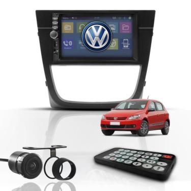 Imagem de Kit Central Multimídia Universal Mp5 2 Din Bt Espelha Gol G5 - First O