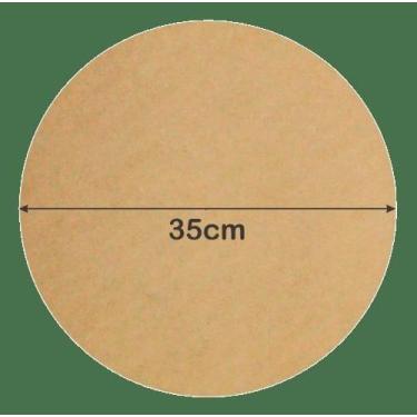 Imagem de Base de MDF para Sousplat - Bazar Setti, 35 cm