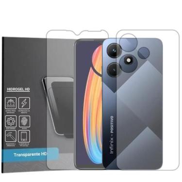 Imagem de Película Hidrogel HD Frente e Verso Para Infinix Hot 30i - Global Revo
