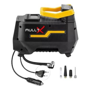 Imagem de Compressor de Ar Portátil Digital MULLTX 150 PSI 12V Com Lan - Congrat