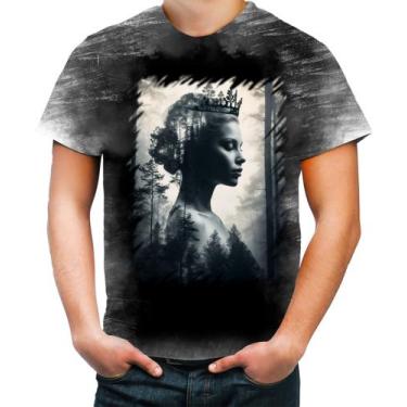 Imagem de Camiseta Desgaste Pesca Rainha da Floresta Nórdica 5 - Kasubeck Store,