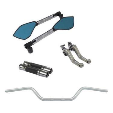 Imagem de Manete Manopla Retrovisor Guidão Bros Falcon Tornado Xre Xlx - Stark R