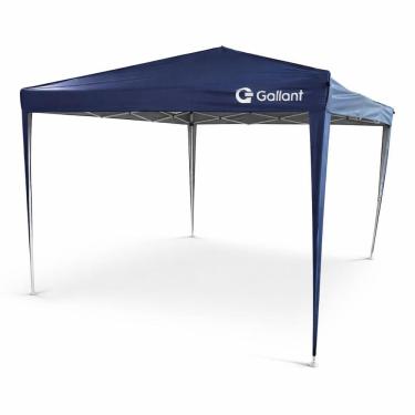 Imagem de Tenda Gazebo Sanfonado Dobrável 3x3m com Mala de Transporte Gallant Azul (GTG03SF01AR-AZ)