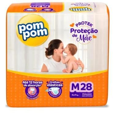Imagem de Fraldas Pom Pom Protek Proteção De Mãe P Ao XXG Jumbo -, M