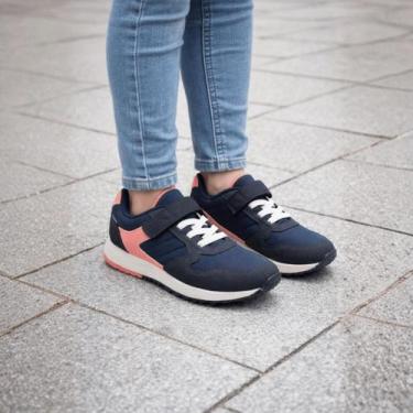 Imagem de Tênis Walk Kids Feminino Klin Confortável e Macio Tamanho:36Cor:Azul M